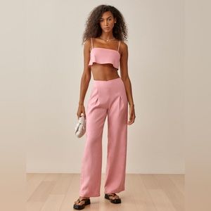 NWT Reformation Cleo Linen Two Piece (SOLDOUT)